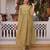 Green color mal chanderi fabric designer embroidered partywear suit for girls