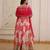 Pink color beautiful ceremonial embroidered partywear gown for beautiful looks