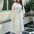 White color silk blended graceful partywear readymade kurta set