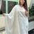 White color silk blended graceful partywear readymade kurta set