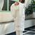 White color silk blended graceful partywear readymade kurta set