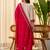 Cream color beautiful silk blend embroidered work fancy kurta set