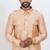 Beige viscose ps premium designer festive wear pathani set