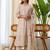 Grey color beautiful silk blend embroidered work fancy kurta set