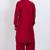 Red viscose ps premium designer festive wear pathani set