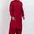 Red viscose ps premium designer festive wear pathani set