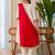 Off white color beautiful silk blend embroidered work fancy kurta set