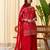 Pink color beautiful silk blend embroidered work fancy kurta set