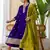 Purple color beautiful embroidered graceful partywear ceremonial suit