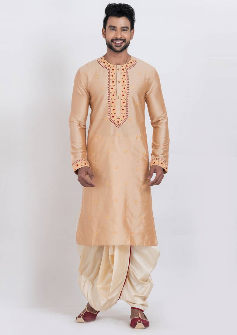 Chiku viscose ps premium designer festive wear dhoti kurta set