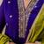 Purple color beautiful embroidered graceful partywear ceremonial suit