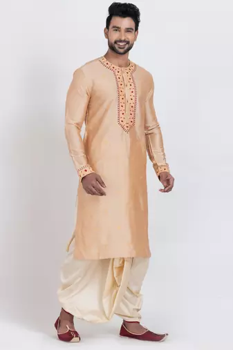 Chiku viscose ps premium designer festive wear dhoti kurta set