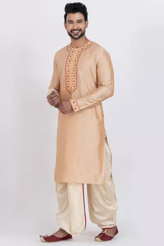 Chiku viscose ps premium designer festive wear dhoti kurta set