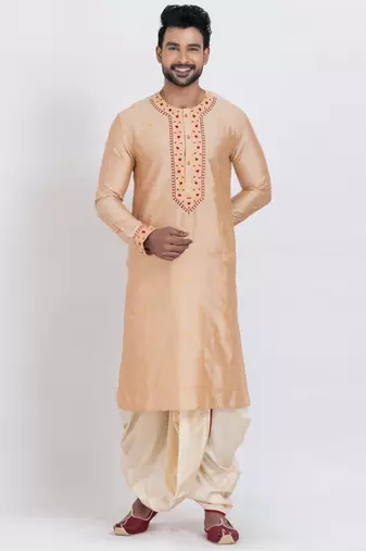Chiku viscose ps premium designer festive wear dhoti kurta set