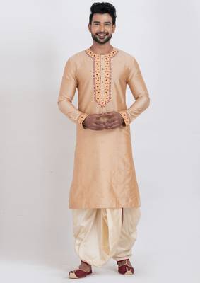 Chiku viscose ps premium designer festive wear dhoti kurta set 5