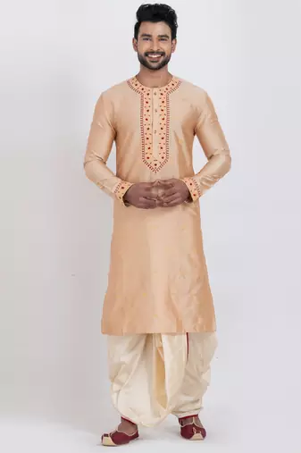 Chiku viscose ps premium designer festive wear dhoti kurta set