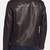 Men's genuine sheep leather jacket motorcycle black cafe racer style jacket-cl-m008