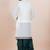 White banarasi dhupion silk premium designer festive wear dhoti kurta set