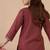 Brown color beautiful embroidered graceful partywear ceremonial suit