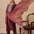 Brown color beautiful embroidered graceful partywear ceremonial suit