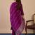 Purple color beautiful embroidered graceful partywear ceremonial suit