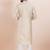 Beige color jacquard silk premium designer festive wear kurta pyjama set