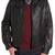 Men's genuine sheep leather jacket motorcycle black cafe racer style jacket-cl-m23
