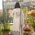 Cream color muslin fabric printed graceful girlie kurta set for party looks