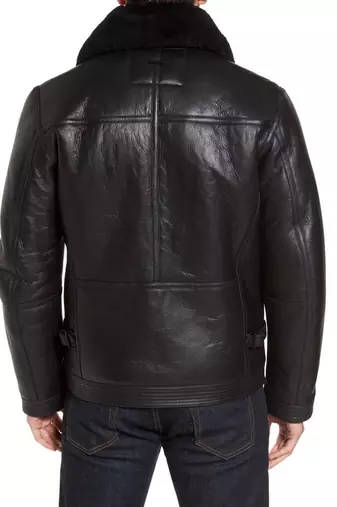 men's genuine lambskin leather biker jacket classic moto zip style stylish