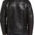 Men's genuine lambskin leather jacket leather motorcycle biker racer style jacket-cl-m29