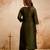 Mahendi color chanderi viscose fabric designer embroidery work graceful girlie kurta set for party looks
