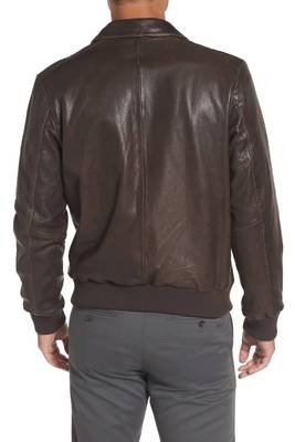 men's genuine lambskin leather biker jacket classic moto zip style authentic 2