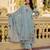 Sky blue color chanderi  fabric designer embroidery work graceful girlie kurta set for party looks