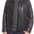 Men's genuine lambskin leather jacket leather motorcycle biker racer style jacket-cl-m35