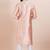 Peach color jacquard silk premium designer festive wear kurta pyjama set