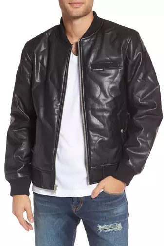 men's genuine lambskin leather biker jacket classic moto zip style elegant