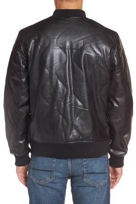 men's genuine lambskin leather biker jacket classic moto zip style elegant 2