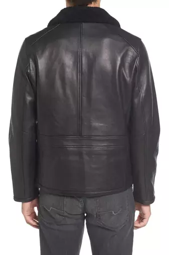 men's genuine lambskin leather biker jacket classic moto zip style sophisticated