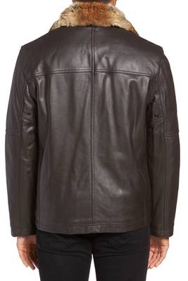 men's genuine lambskin leather biker jacket classic moto zip style classic 2