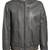 Men's genuine lambskin leather jacket leather motorcycle biker racer style jacket-cl-m40