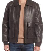 men's genuine lambskin leather biker jacket classic moto zip style timeless