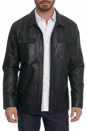 men's genuine lambskin leather biker jacket classic moto zip style deluxe