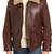Men's genuine lambskin leather jacket leather motorcycle biker racer style jacket-cl-m50