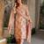 Pink color beautiful cambric cotton fabric smart printed readyade suit