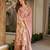 Pink color beautiful cambric cotton fabric smart printed readyade suit