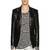 Men's genuine lambskin leather jacket leather motorcycle blazer style jacket-cl-m54