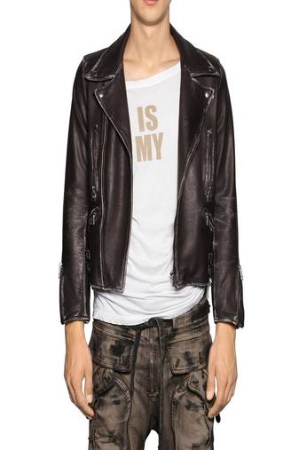 men's genuine lambskin leather biker jacket classic moto zip style ultimate
