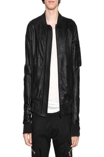 men's genuine lambskin leather biker jacket classic moto zip style featured
