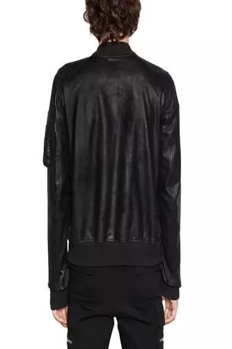 men's genuine lambskin leather biker jacket classic moto zip style featured