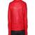 Men's genuine lambskin leather jacket leather motorcycle biker racer style jacket-cl-m62